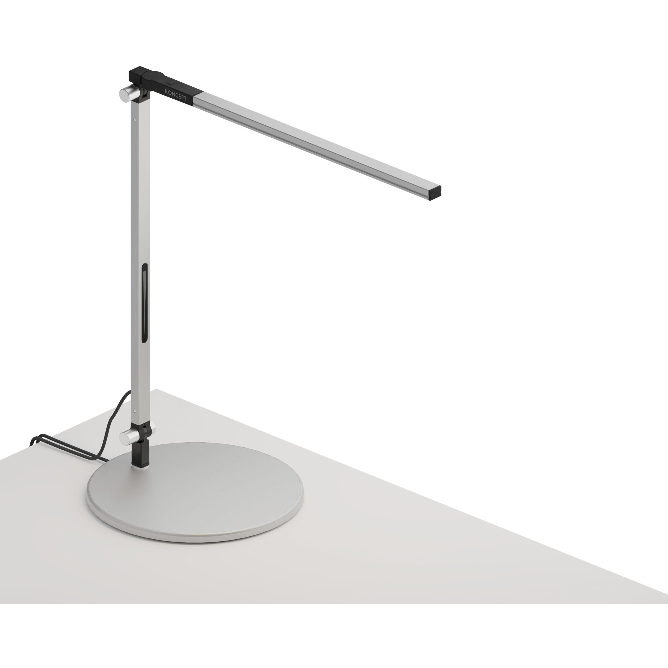 Z-Bar Solo Mini 15 inch 5.00 watt Silver Desk Lamp Portable Light
